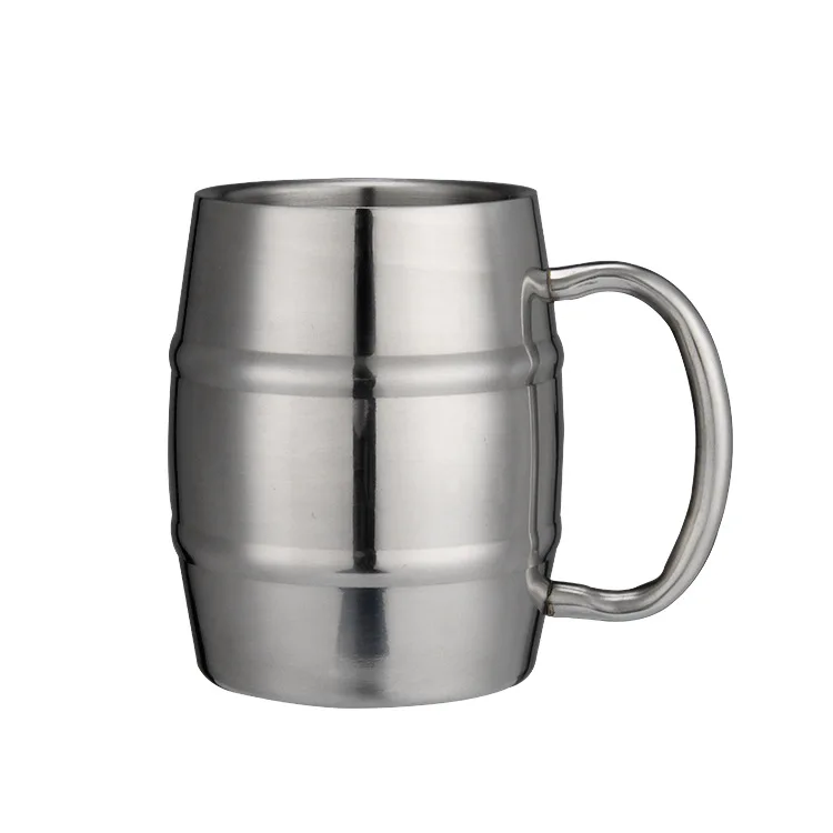 

Mikenda Custom Top Quality Sublimation Mug Supplier Newest Products Stainless Steel Mugs Coffee, Gold and sliver