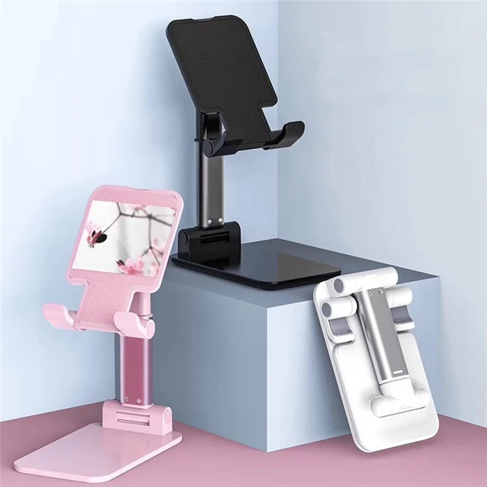 

Universal Folding Desktop Phone Stand Adjustable Tablet PC Holder