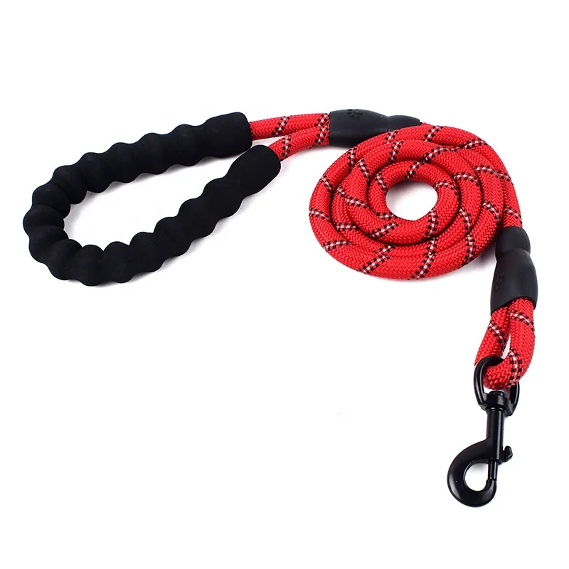 

Large Pet Dog Leash Night Nylon Reflective Strong Rope Nylon Dog Leash Pet Leash