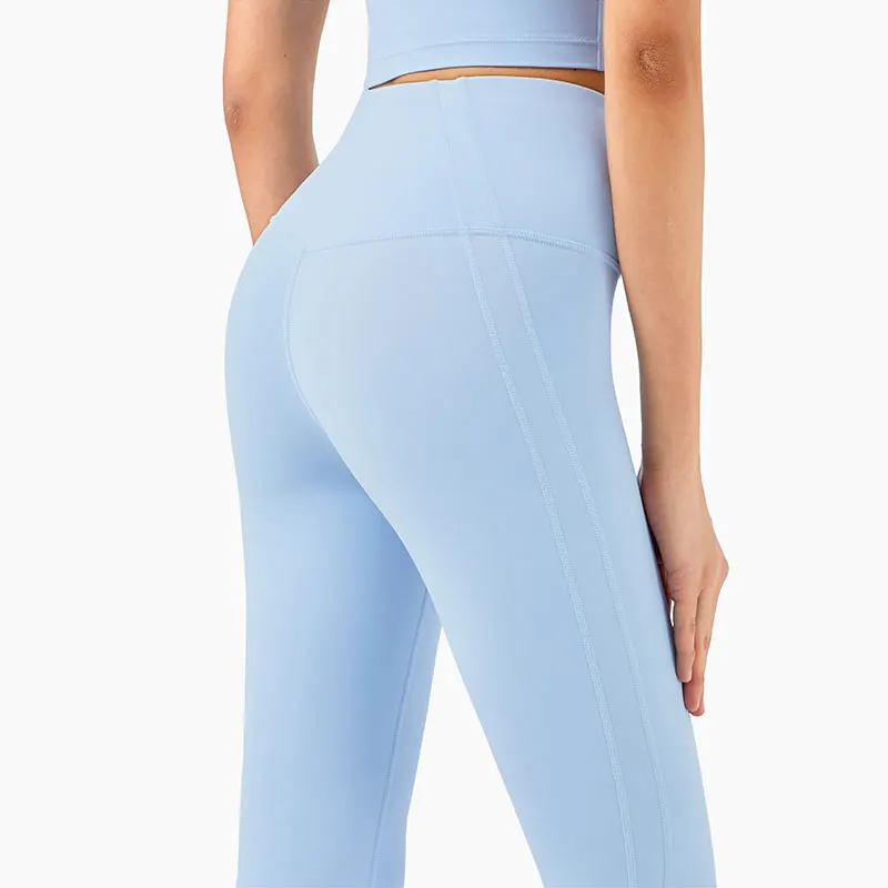 

custom logo women Workou Training Leggings Yoga Pants t Tights Anti-curling Fitness Spandex nylon high waist pants, Customized colors
