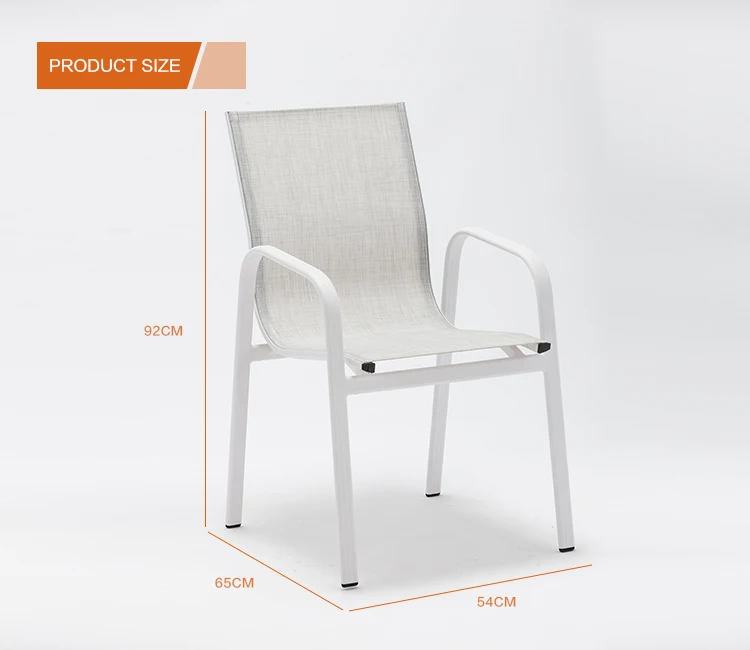 Economical Small Round Outdoor Sectional Sling Chairs Set With Dining table.jpg