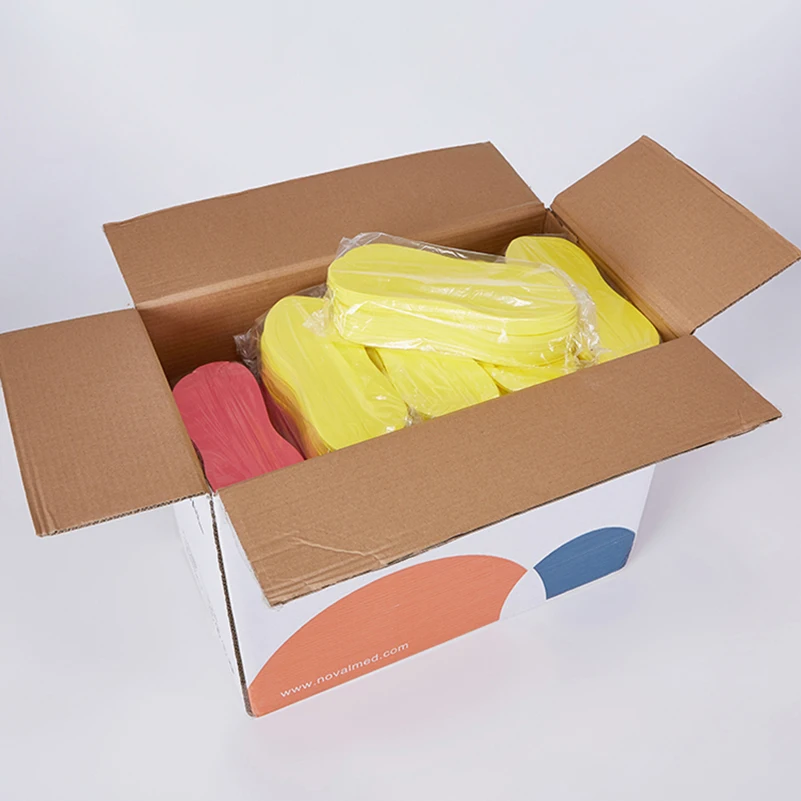

MOQ 2 boxes disposable pedicure slipper for spa or salon, 4 colors