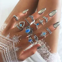 

Fashion silver modern diamond ring set for women Wholesale N910147