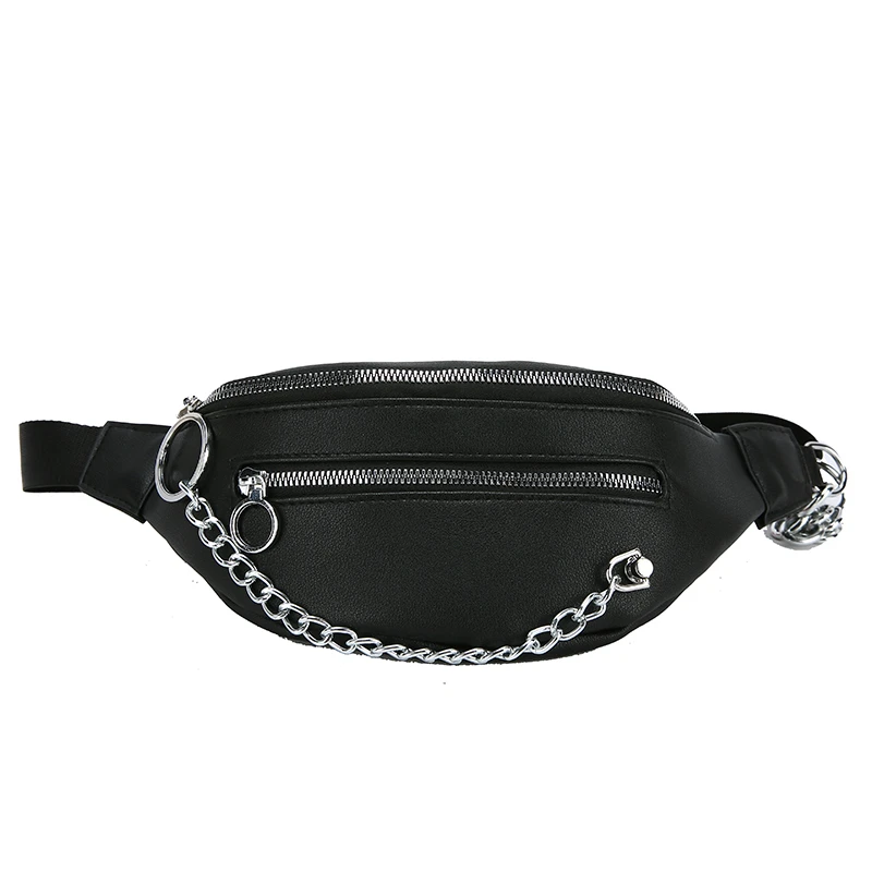 

Wholesale Women PU Leather Waist Belt Wallet Fanny Pack Bag