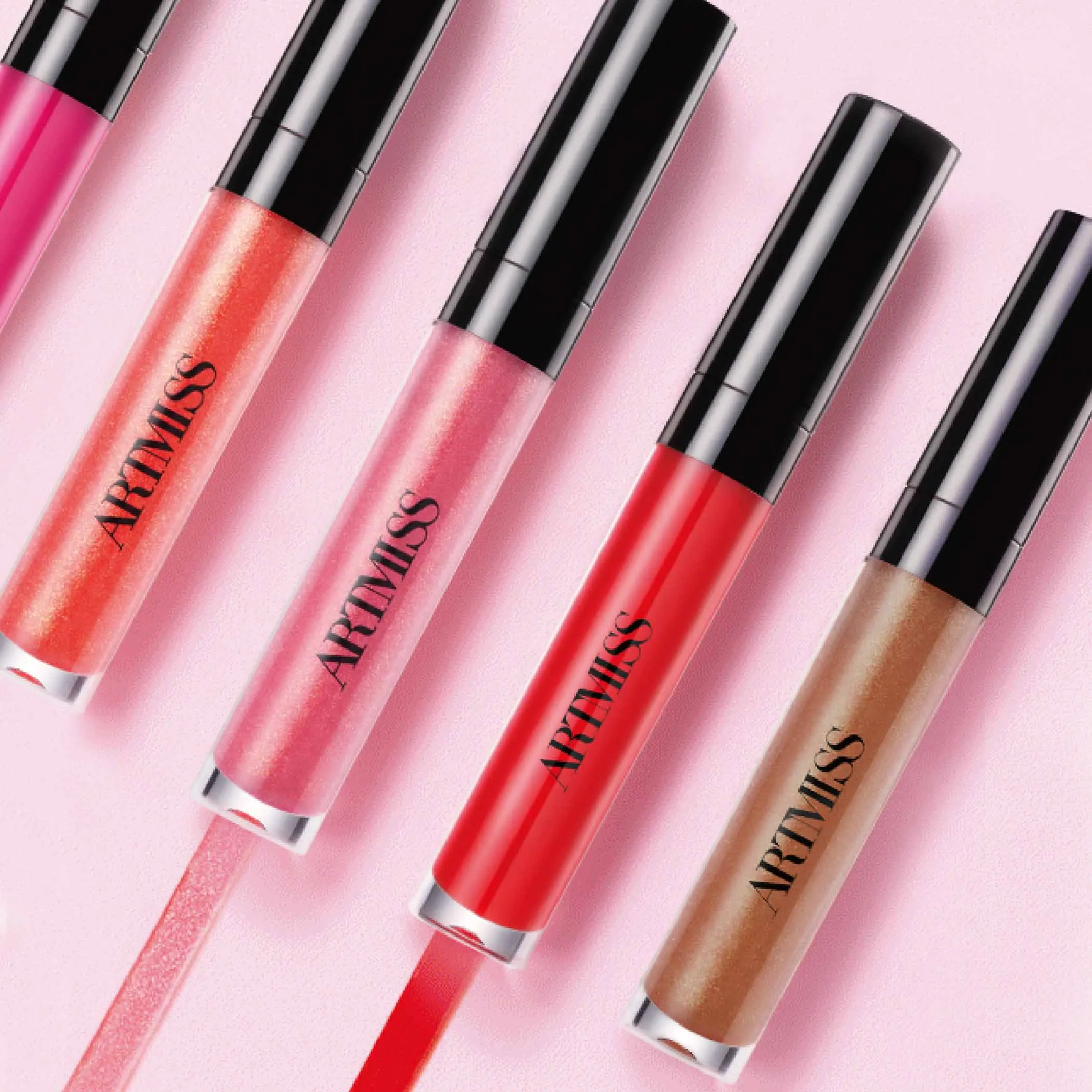 

Free Velvet Liquid Lipstick High Quality Lipgloss Matte Pink Frosted Lip Gloss