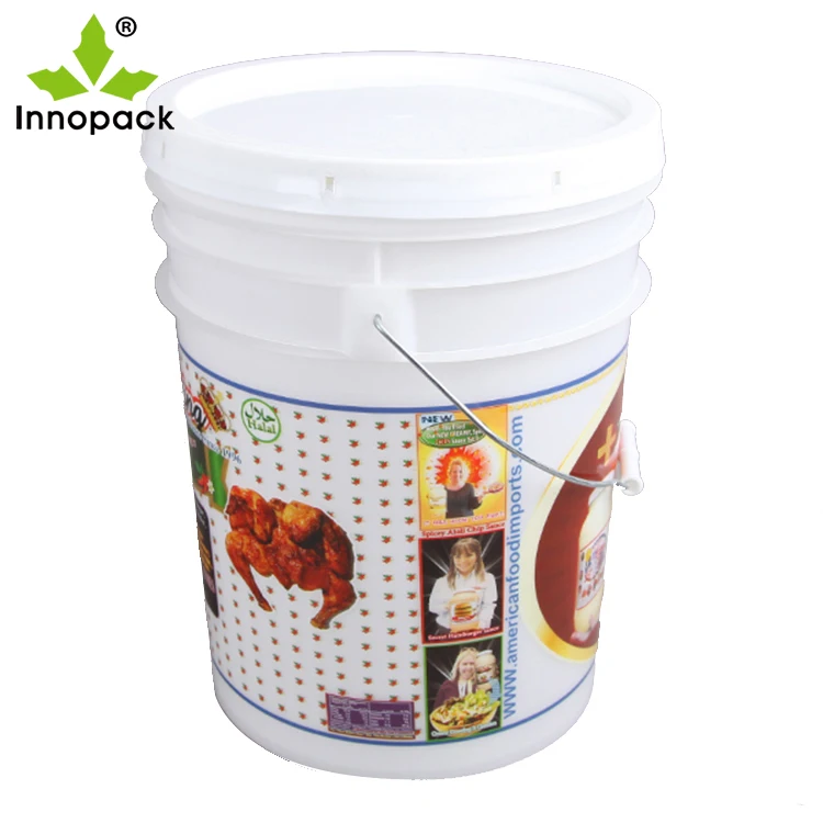 30l White Home Brewing Beer Plastic Bucket Fermentation Plastic Bucket
