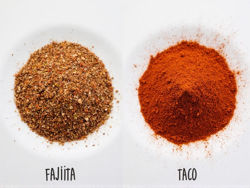 Fajita vs Taco Seasoning: Key Differences Explained