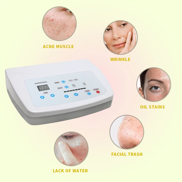 

Factory Hot Sale Dual Ultrasound Facial Massager Beauty Machine