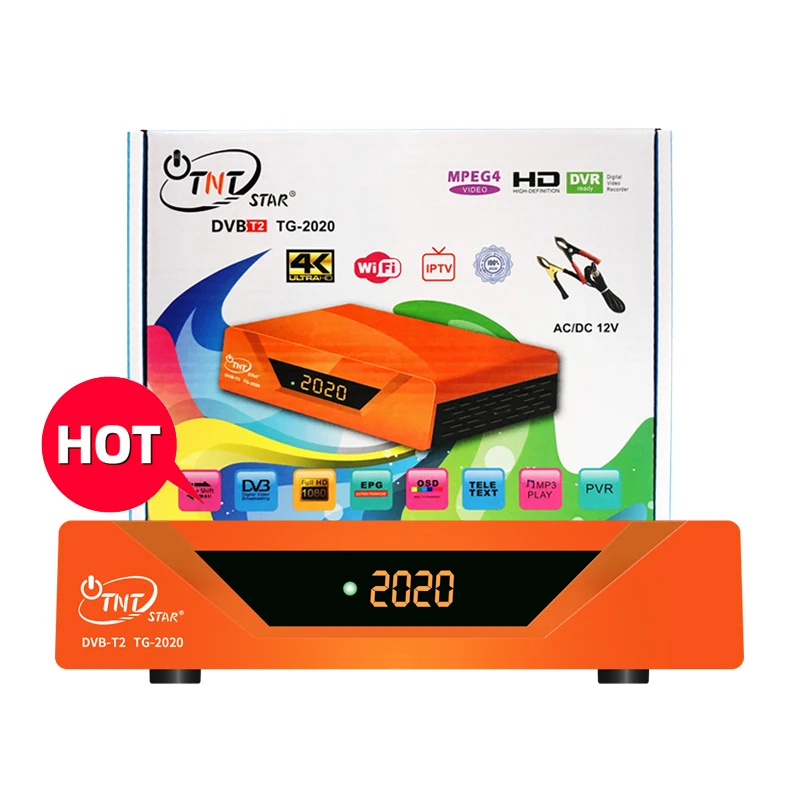 

TNTStar TG-2020 New design Mini Set Top Box DVB-T2 H.264 FTA Tv decoder Full High Definition T2 Terrestrial Receiver