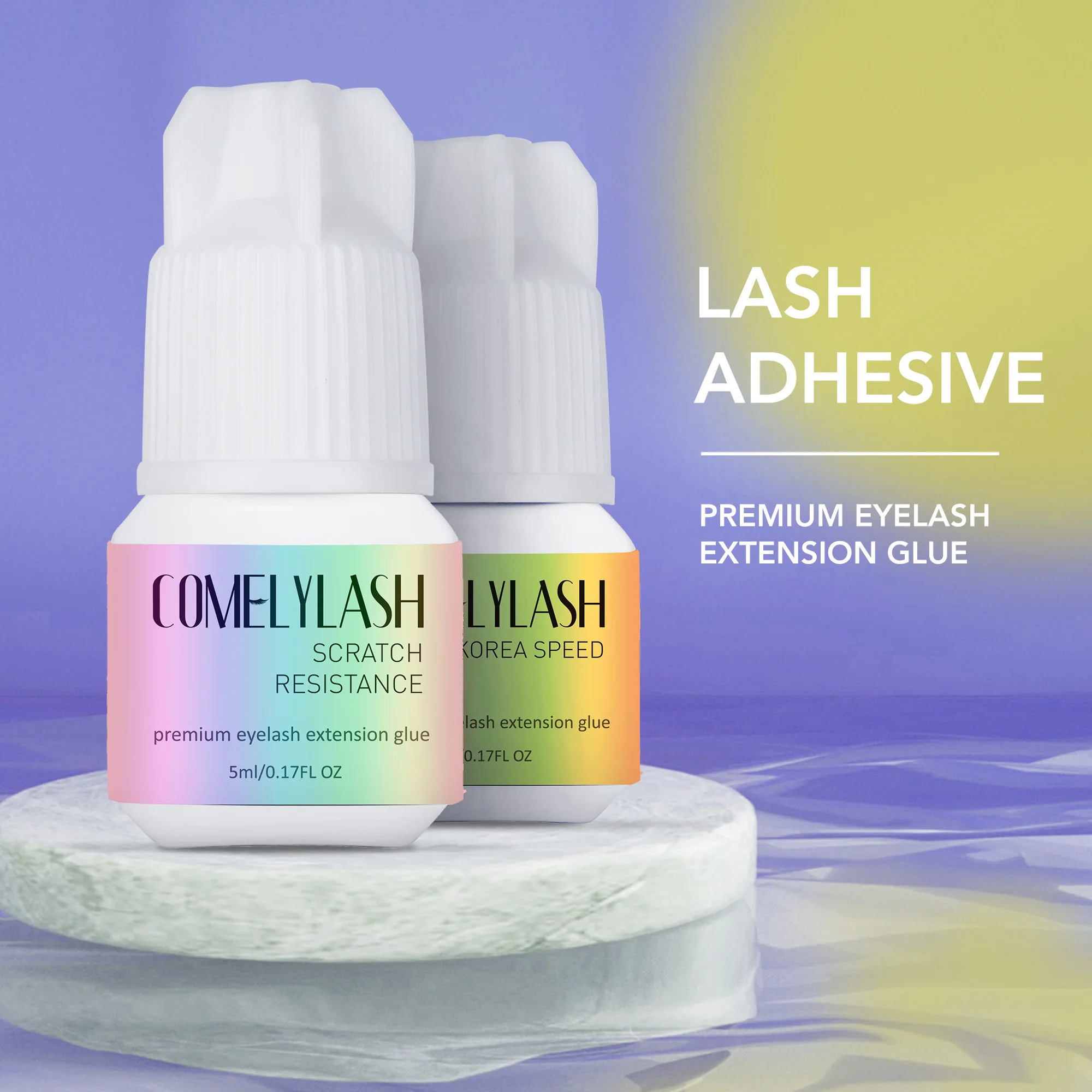 

COMELYLASH Best Lash Glue Wholesale Private Label Glue For Lashes Strong Adhesive Lash Glue Latex Free