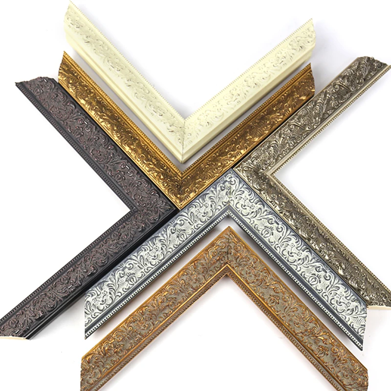 Wall Decoration Classical Wood Molding Gold Painting Picture Ornate