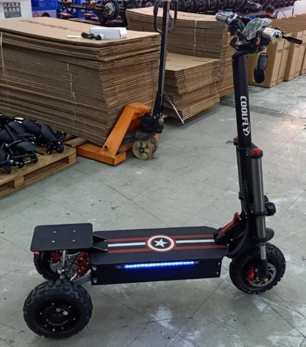 

COOLFLY CF-T11-3 High Speed Powerful 11inch 5400w malaysia electric scooter philippines 3 wheels adult for AdultsEU warehouse