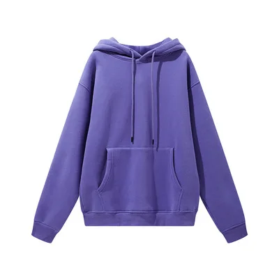 

Fashion custom solid color blank oversized pullover sweatshirts hoddies Male or female hoodies