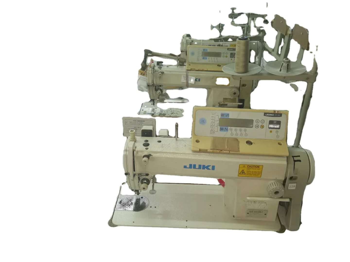 Used Juki Ddl5550n7 Computer Automatic Thread Cutting And Sewing