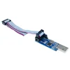 10Pin To 6 Pin Adapter Board + USBASP USBISP AVR Programmer USB ATMEGA8 ATMEGA128 ATtiny/CAN/PWM 10Pin Wire Module