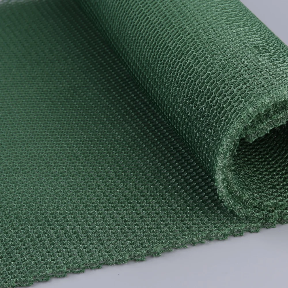 
Wellcool Best Quality 6Mm Thickness Polyester Air Flow Breathable Spacer Sandwich Mesh Fabric In Honeycomb Hole 