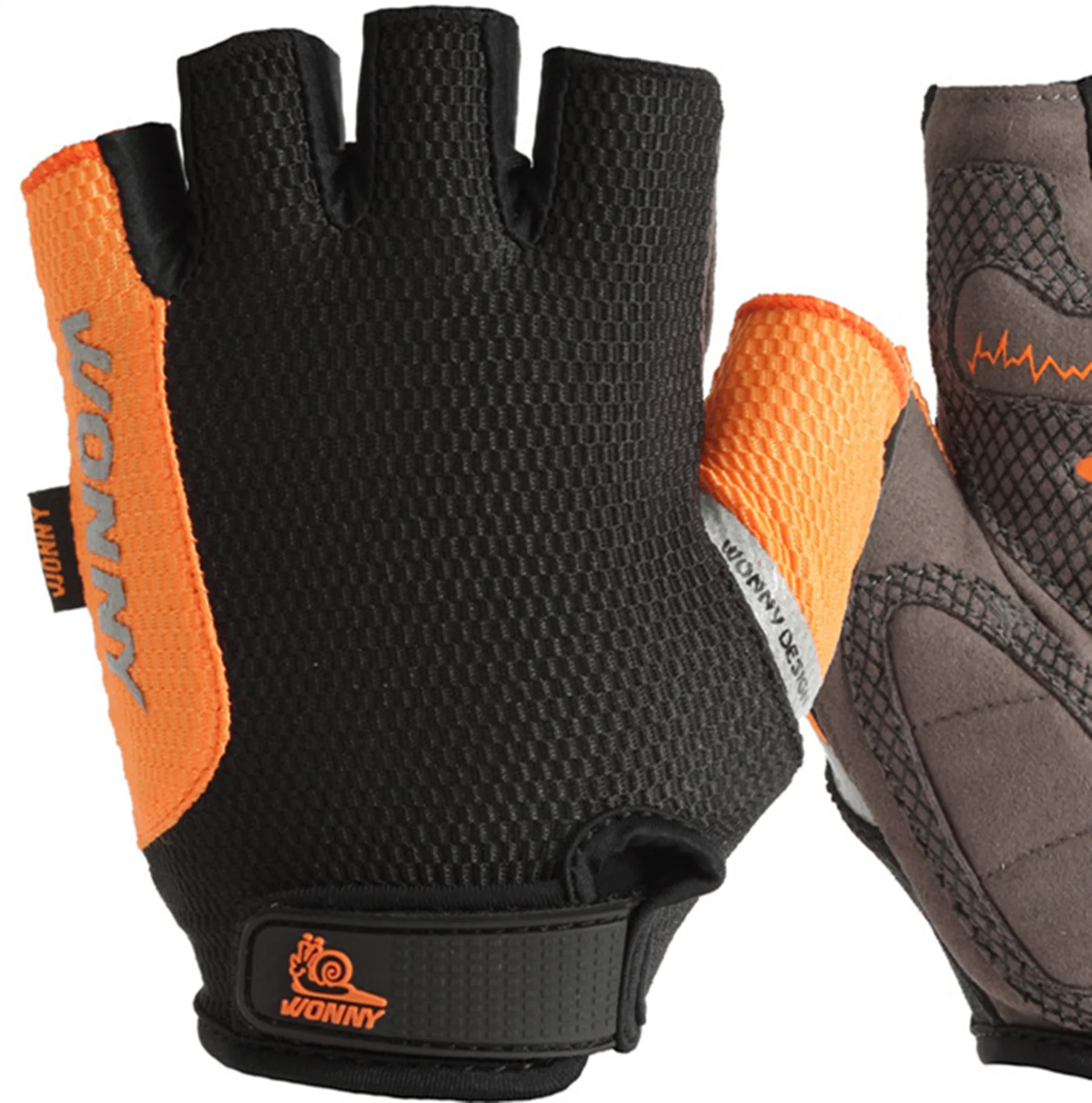 

Half finger sports durable bicycle cycling gloves, Blue ,green, red, yellow