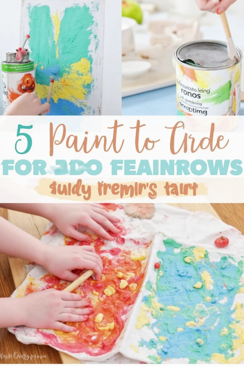 5 playful paint tricks to add a pop of color in your family friendly home