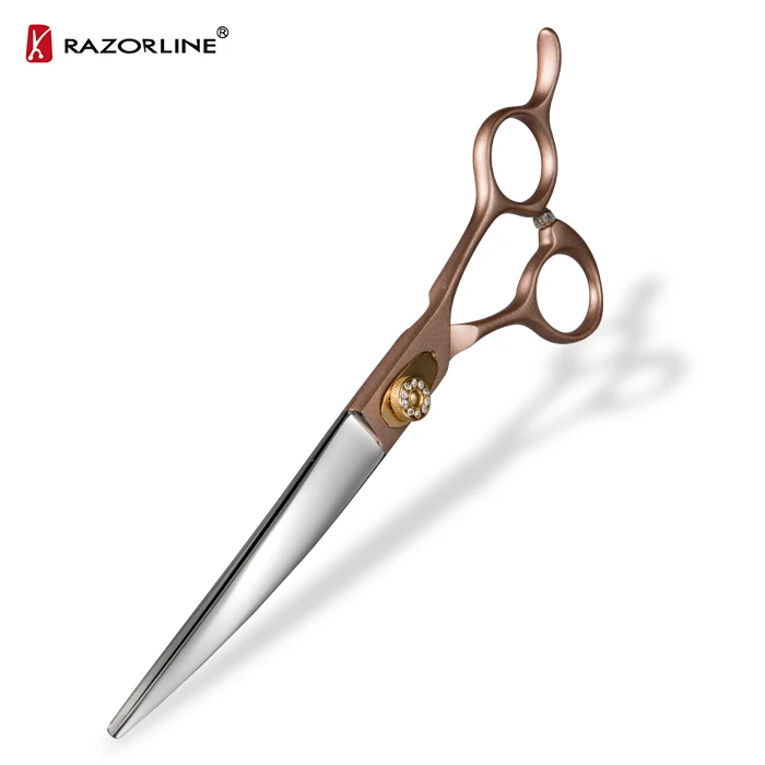 

Razorline PET Set Tool NPK04RGC Curved Design 9CR Stainless Steel Rose Gold Professional PET Scissors