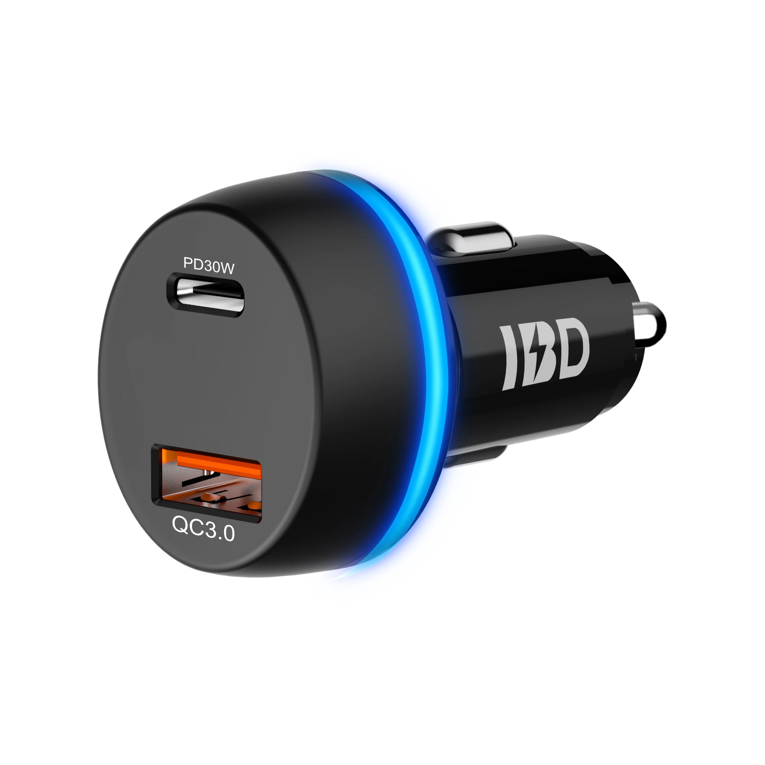 

IBD 48w pd 30w usb c car charger car fast charging qc3.0 pps pd 30w charger power