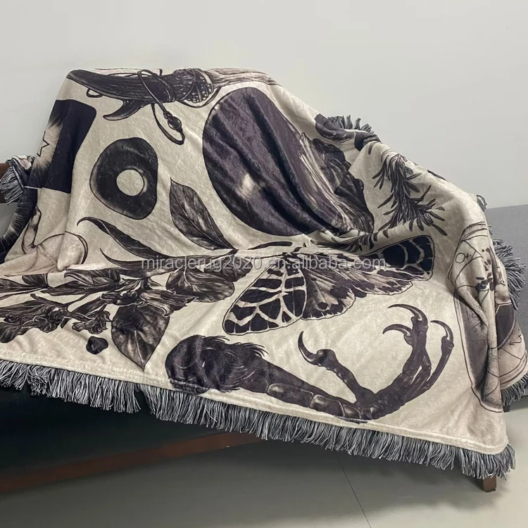 Hot Sell Sherpa Fleece Blanket Custom Luxury Warm Flannel Blanket Soft Polyester Fleece Blanket