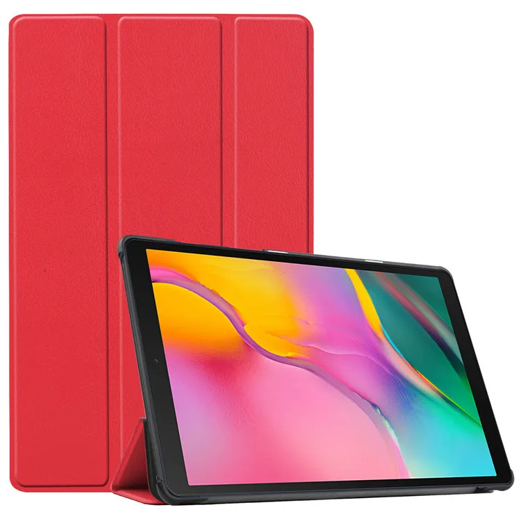 

Tri-fold Bracket Flip Slim Protective Cover Case For Samsung Tab A7 Lite For T225 For T220