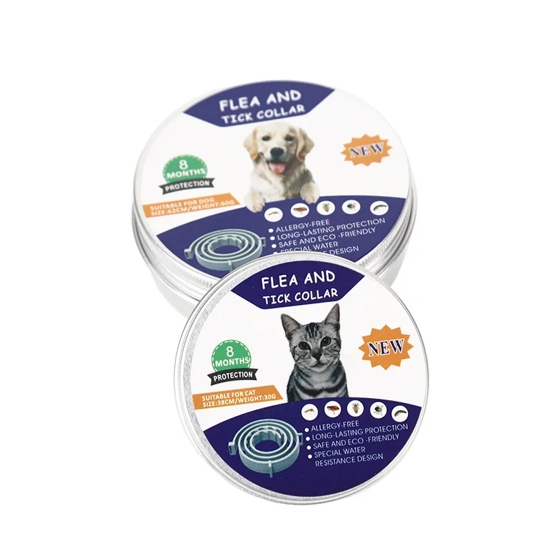 

Fashion Wholesale High Quality 8 Month Protection Pet Anti Flea Collar Cat Flea Collar Tick Collar For Dogs, Customized