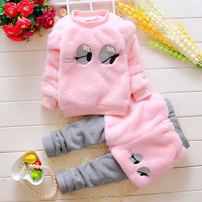 

Mysweeby winter baby girl clothes thicken baby girls' clothing sets lovely baby clothes set