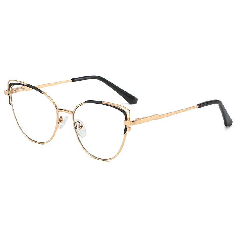 

designer eye glass frame for women square optical clear frame one piece cat eye frames, 5 colors