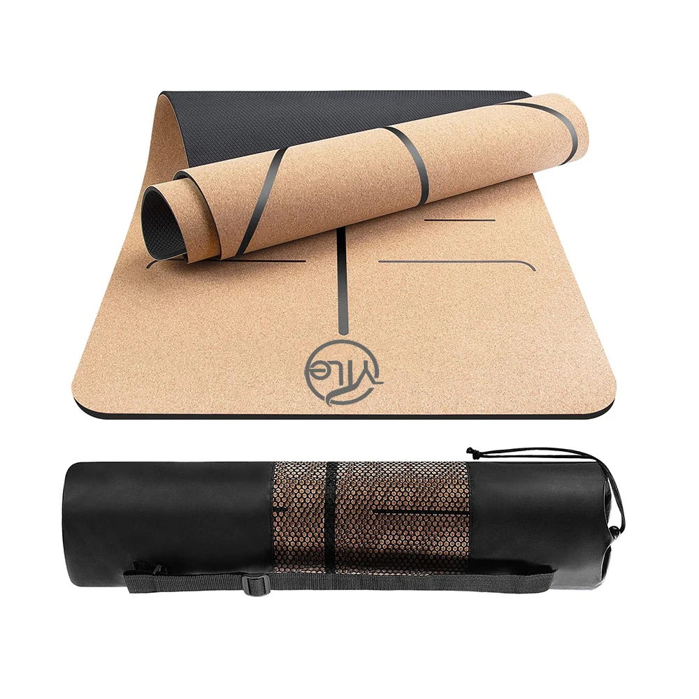 

Baby bath natural eco friendly biodegradable cork tpe custom thick yoga mat fitness
