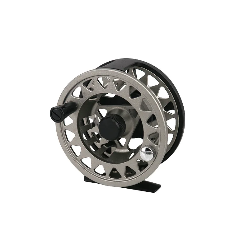 

Haroi fishing reel CF 5/6 or 7/8 fly reel machine cut metal reel 2+1Bearings SUS 1:1 ratio high quality