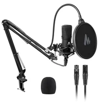 

Youtube Equipment XLR Microphone Kit Condenser Microphone with Adjustable XLR Vocal Microphone