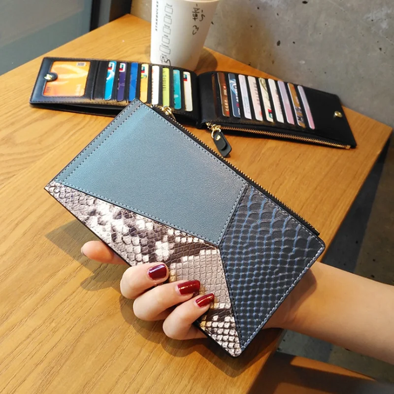 

New Design PU Zipper Woman Wallets for Women Fashionable Card Holder Wallet, Customized color