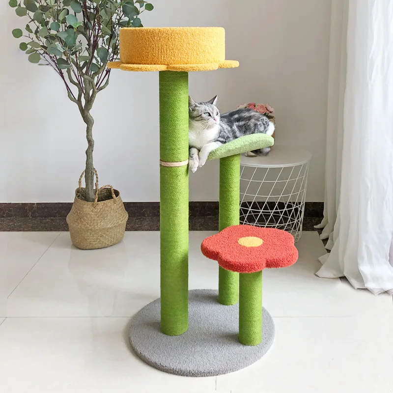 

Factory Direct Sales Cute Cat Toys Cat Climbing Frame Indoor