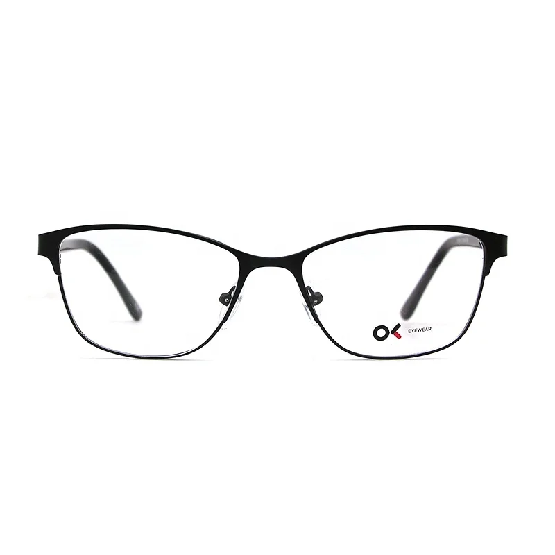 

Luxury Small Men Rectangle Vintage Brand Designer Classic Trendy Retro Metal Optical Frame Glasses