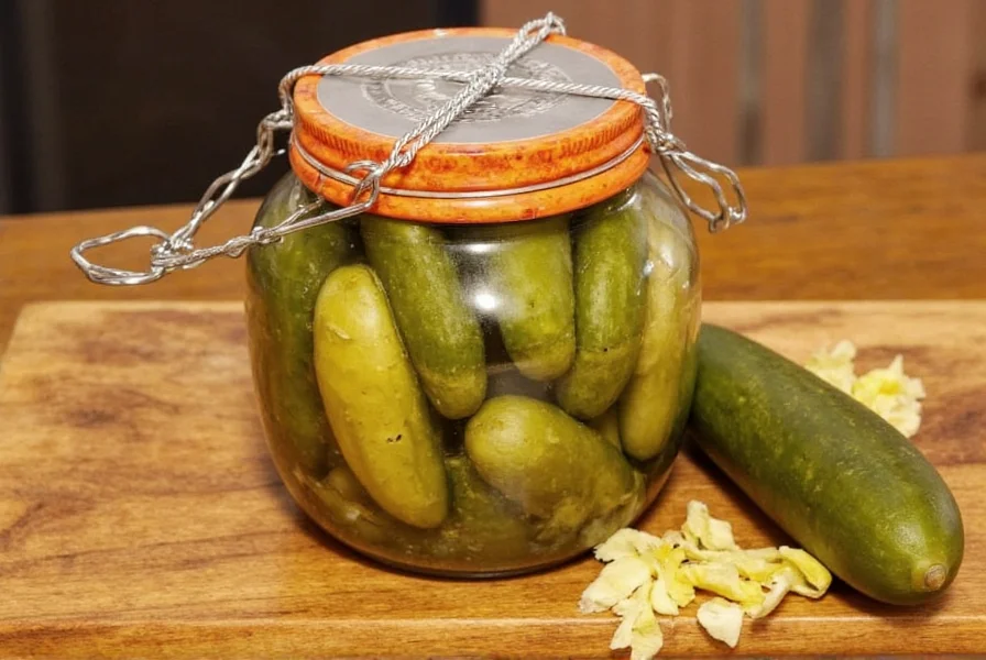Shopping for Pickles in Grocery Store