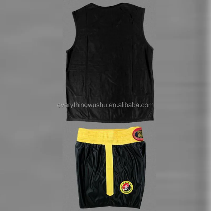 Wushu Sanda Uniform Kungfu Sanda Suits Wushu Uniform Martial Arts Short Ware