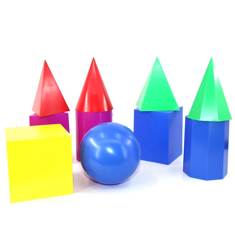 
Plastic Geometrical Model 10pcs/set 