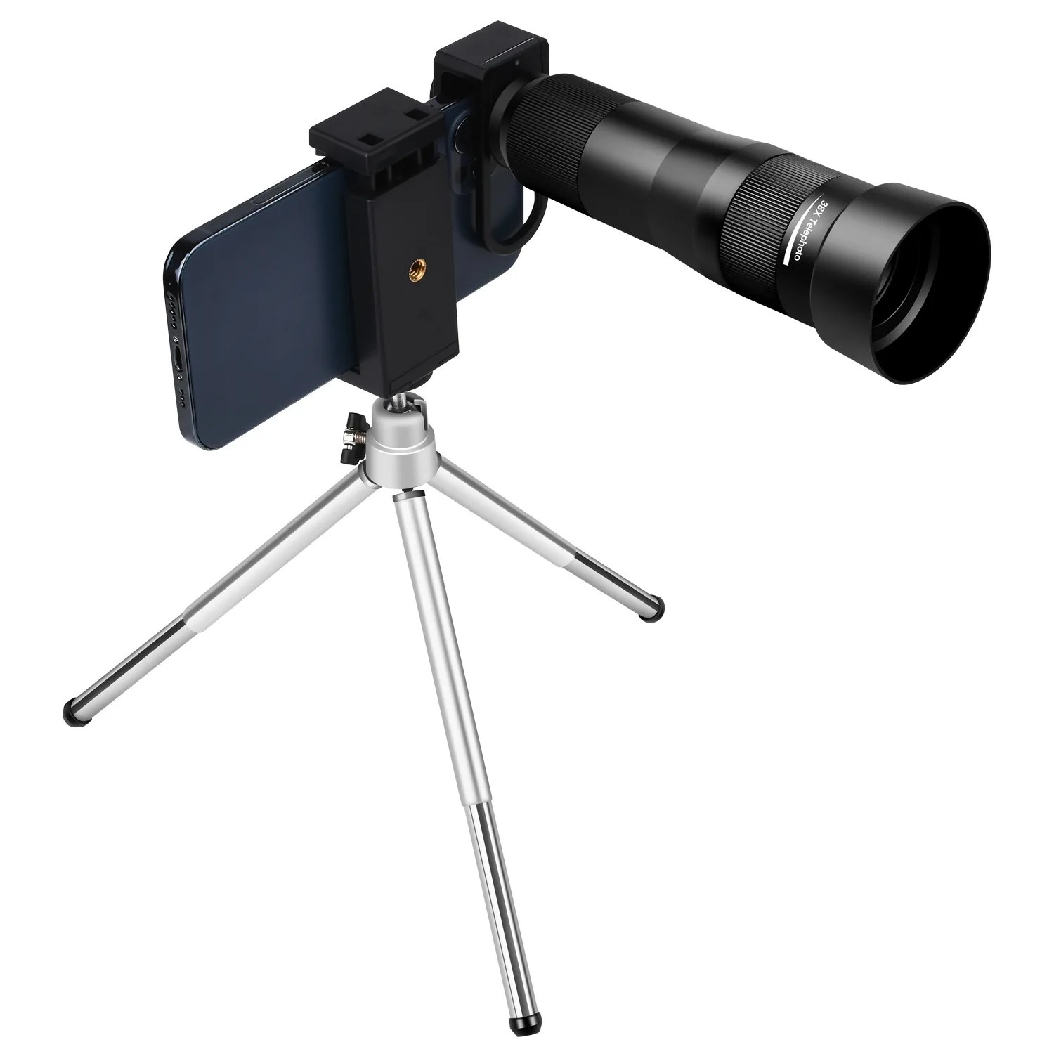 

TikTok Hot Mobile Phone Camera Accessories 38X BAK4 Telephoto Lens for Zoom Spotting Scope