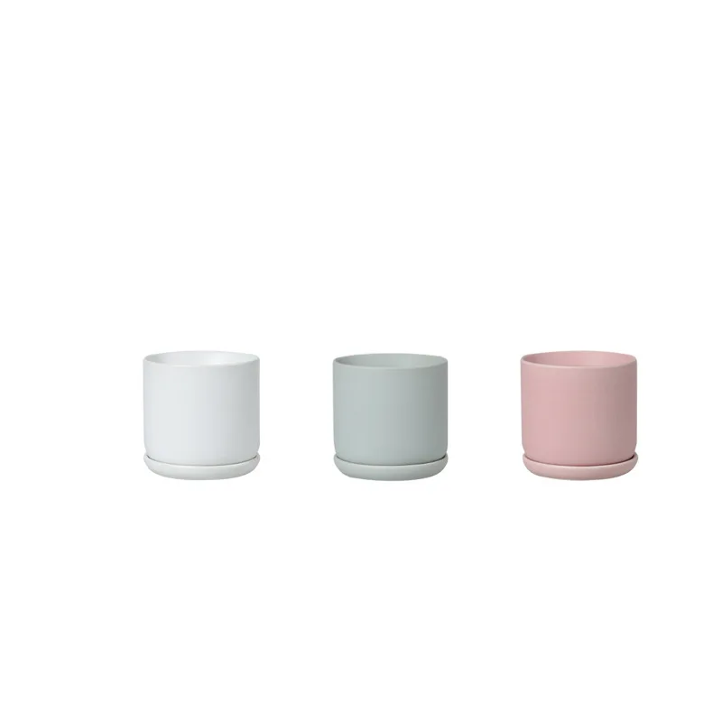 

Round Nordic Creative Matte Succulent Ceramic Flower Pot Wholesale In Bulk
