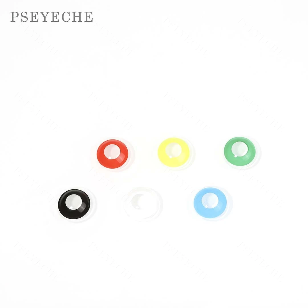 

PSEYECHE Halloween Yearly Lenses Cosplay Contact Lenses Circle Eye Contacts for Party