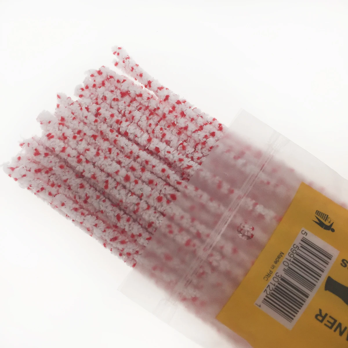 

Custom Smoking Pipe Cleaner Tool Red Stripe Bristle Pipe Cleaner For Cleaning Pipe