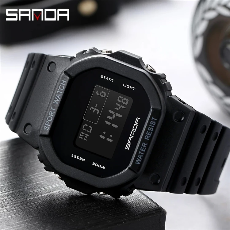 

SANDA G Style Digital Watch Men Waterproof Shock Ms Watch Sport Boy Girl Electronic relogio masculino quartz watches, 5 colors