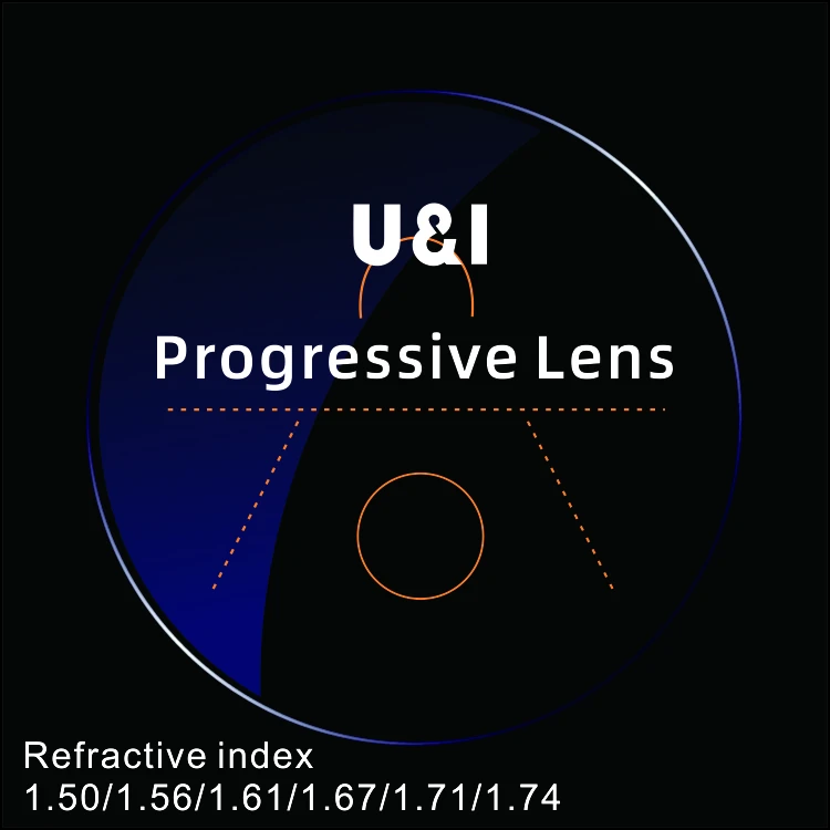 

Wholesale Optical Lens CR39 1.49 Semi Finished Bifocal Transition Lens Progressive Ophthalmic Lenses