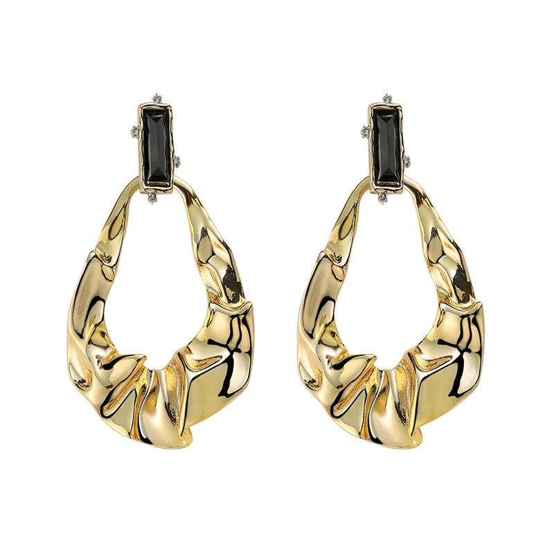 

2021 Hot Sell 18K Gold Plated Metal Earrings Jewelry Dangle Earrings For Women
