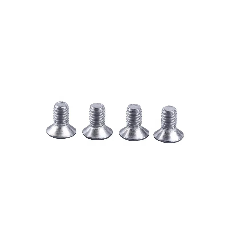 
White Zinc Plated Galvanized Carbon Steel Flat Phillips Machine euro screw 