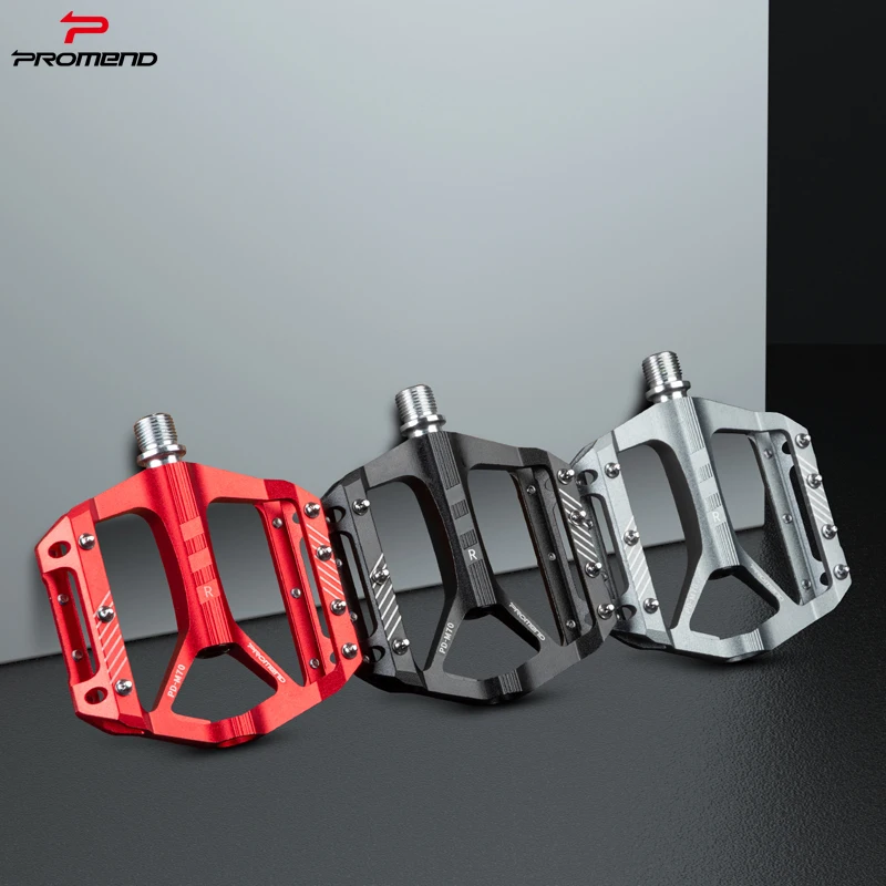 

Promend 2021 New Bicycle Pedal 3 Sealed Bearing Bike Pedals Cnc Aluminum Material Big Platform 3 Colors Mountain Bike Pedals