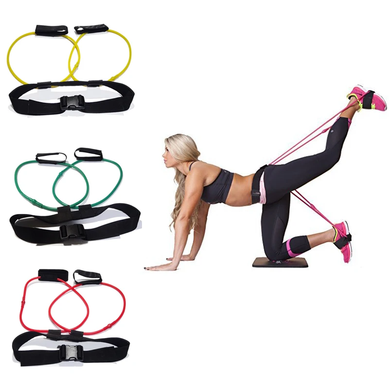 

Fitness Booty Butt Band Resistance Bands Adjustable Exercise Belt For Jump Training Workout Leg Bouncing trainer, Customized color