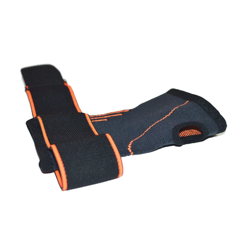 

Wholesale and customized Wristband sports safety adjustable wrist support tennis wrist wraps, Black