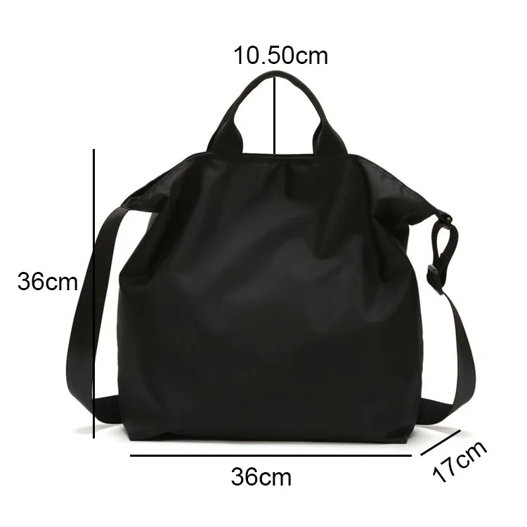

Waterproof Nylon Shoulder Bag, Customized color